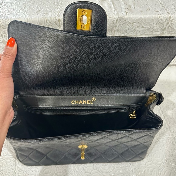 SOLD Chanel Double Sided Classic Flap Vintage - Picture 12 of 17